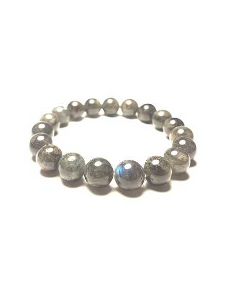 Bracelet 10/12 mm en Labradorite - encens.business