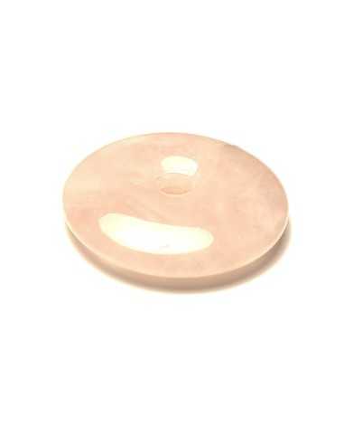 Donut en Quartz rose - Minéraux | encens.business