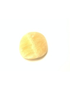 Pendentif pétale en Calcite jaune - encens.business | Minéraux