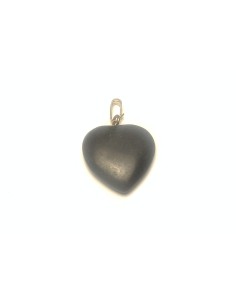 Pendentif coeur en Shungite - encens.business | Minéraux