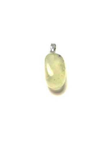 Pendentif forme libre en Prehnite - encens.business | Minéraux