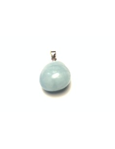 Pendentif forme libre en Aigue marine - encens.business | Minéraux