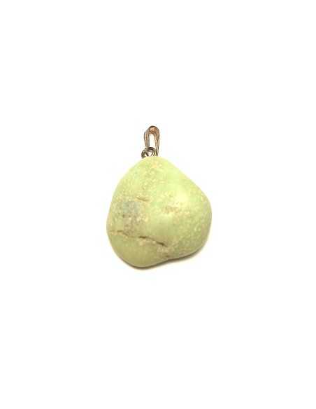 Pendentif en Chrysoprase  - encens.business | Minéraux