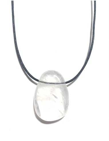 Pendentif percé XL en Cristal de roche - Minéraux | encens.business