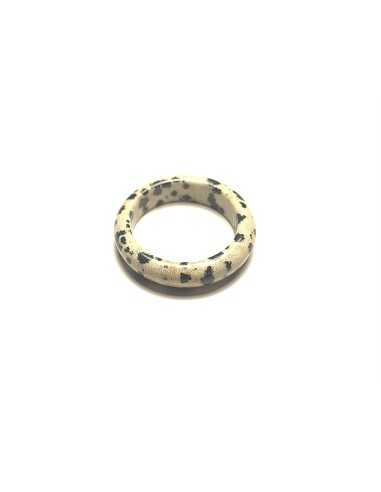 Bague en Jaspe Dalmatien - encens.business