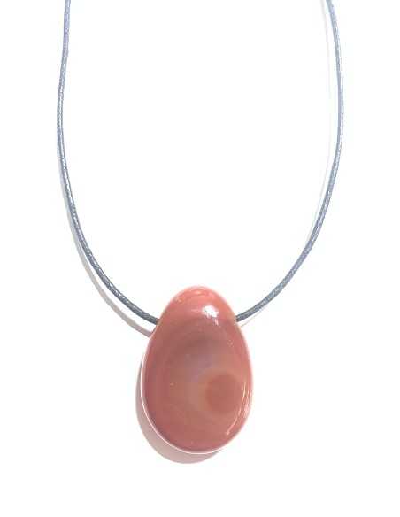 Pendentif percé XL en Cornaline - Minéraux | encens.business