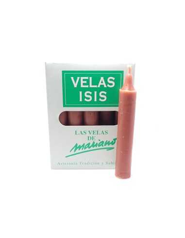 Boîte de bougies Velas Isis III Miel - encens.business | Bougies