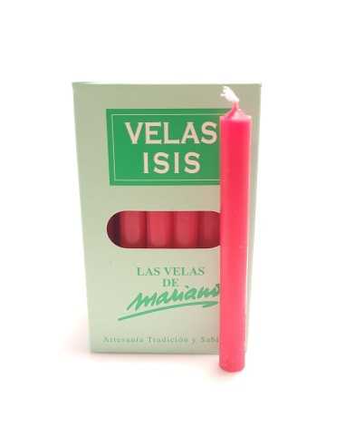 Boîte de bougies Velas Isis II rouges - encens.business | Bougies