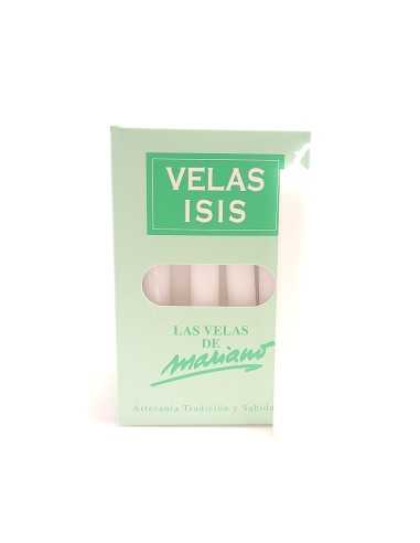 Boîte de bougies Velas Isis II blanches - encens.business | Bougies