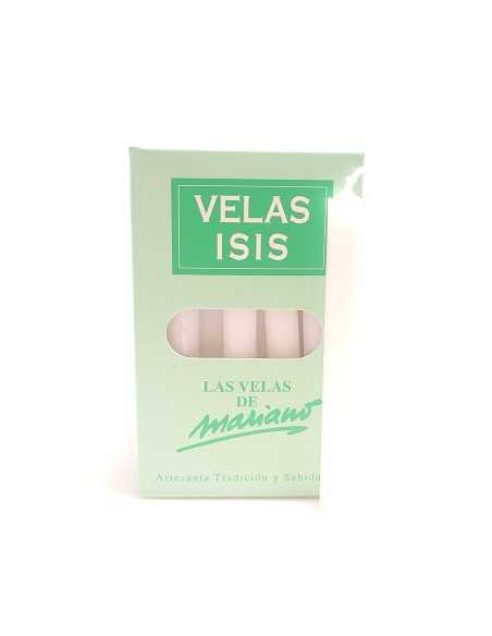 Boîte de bougies Velas Isis II blanches - encens.business | Bougies