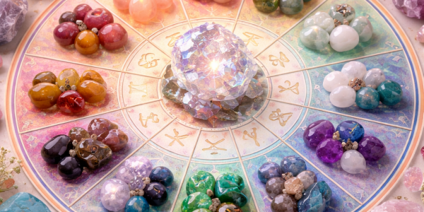 ✨ Les Signes du Zodiaque et leurs Pierres Associées : Le Guide Complet par encens.business