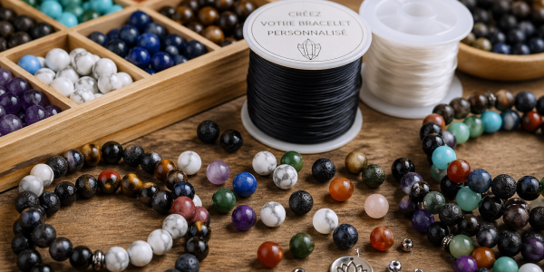 Bracelet personnalisé 2 à 3 pierres : crée ton bijou énergétique sur mesure