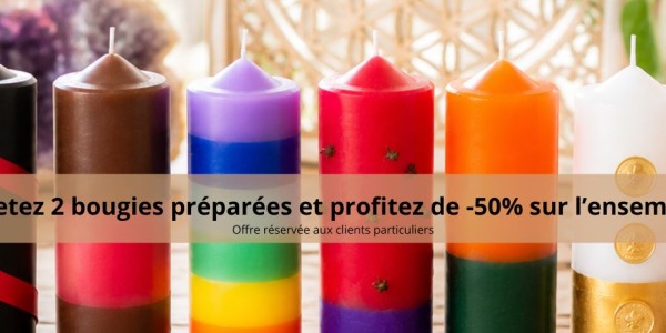Les Bougies de Préparation : Un Rituel de Lumière pour vos Intentions